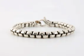 8'' John Hardy 925 Silver Jai Box Bracelet (50.24g.)