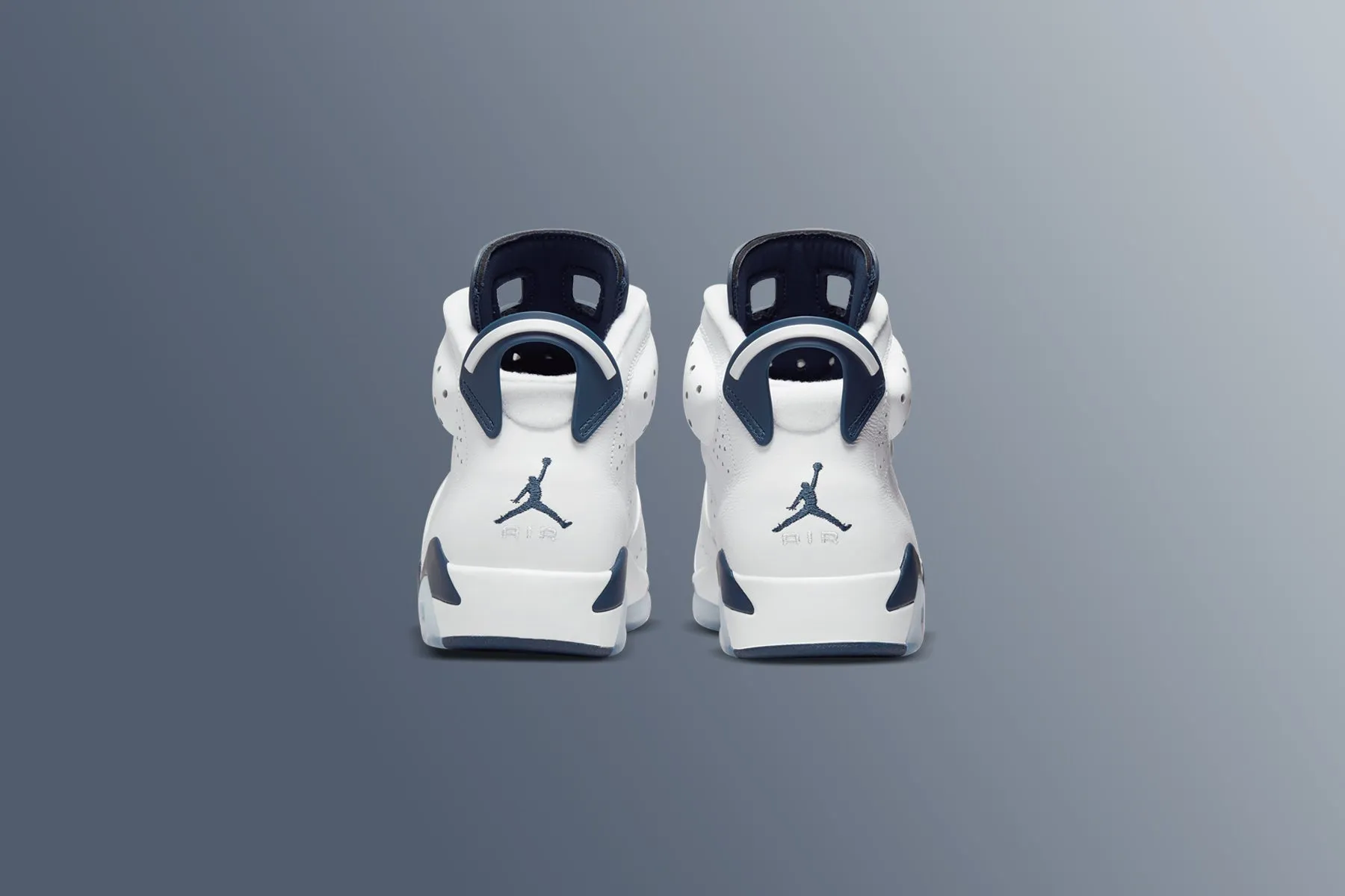 Air Jordan 6 Retro - White/Midnight Navy