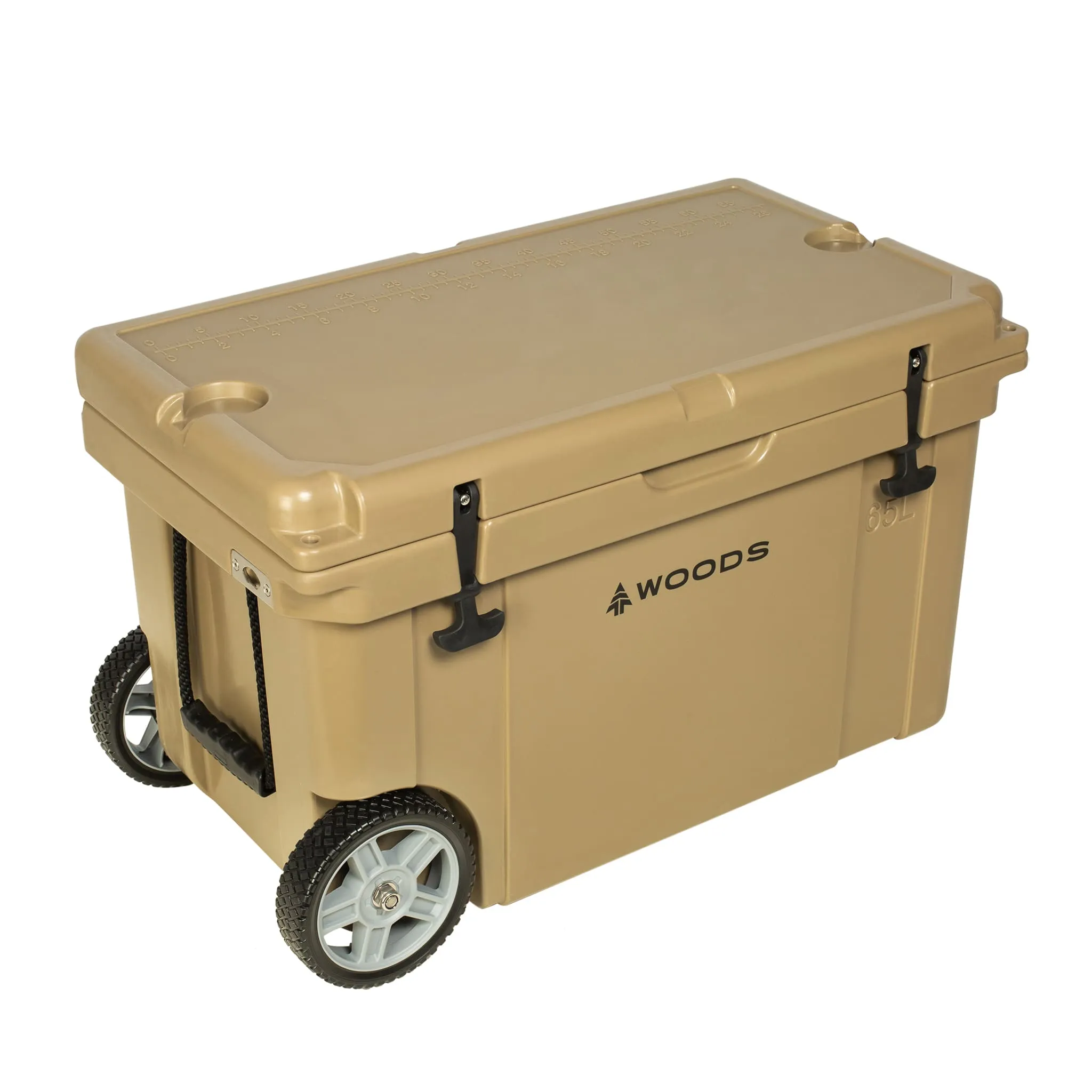 ARCTIC WHEELED Roto-Moulded Cooler, 65-L