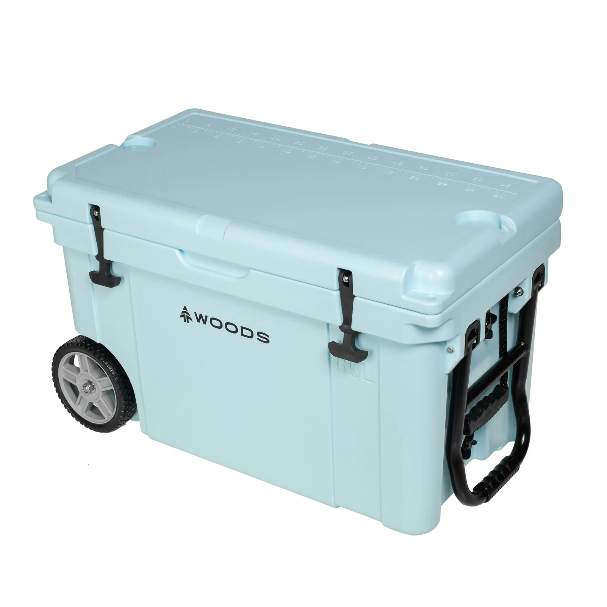 ARCTIC WHEELED Roto-Moulded Cooler, 65-L