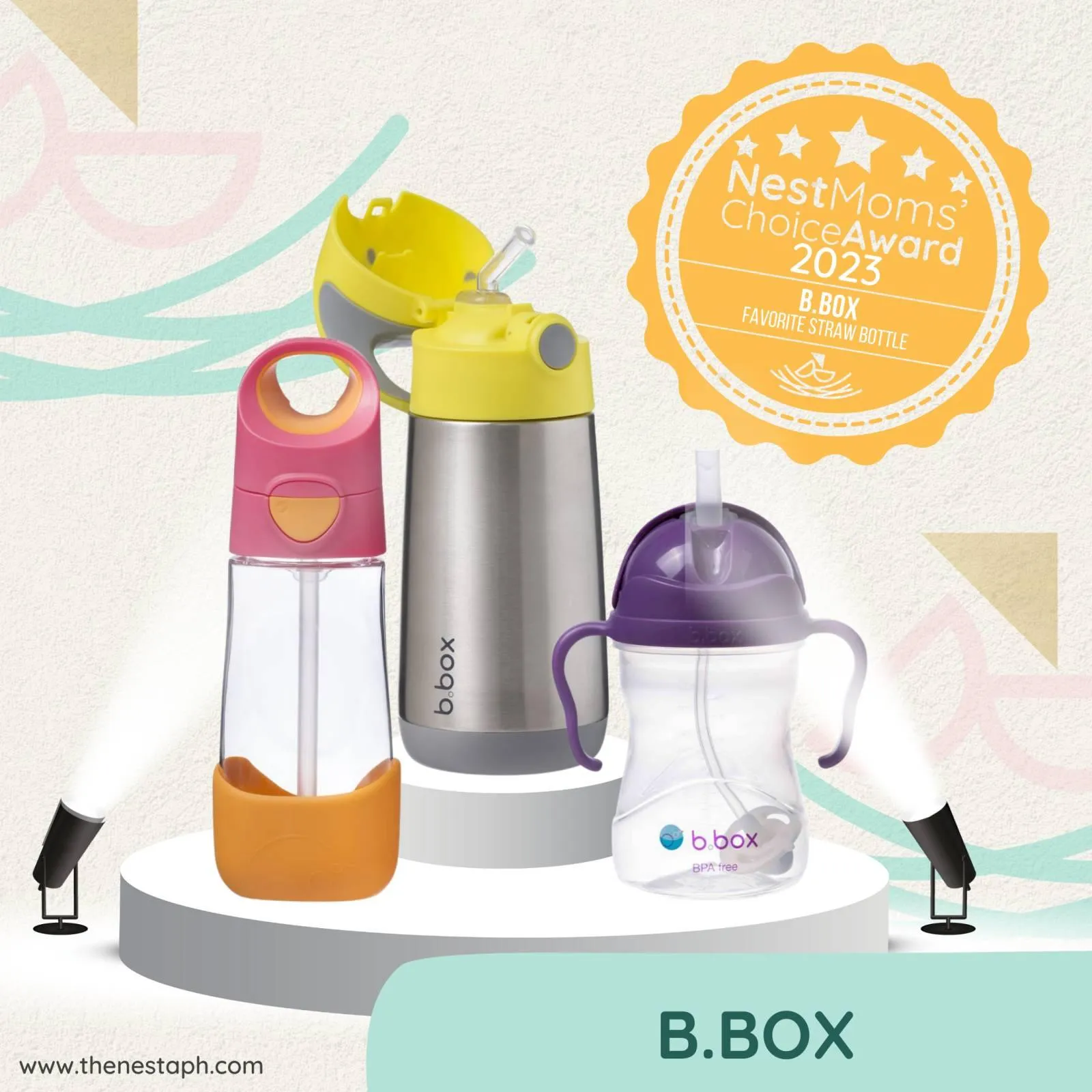 b.box Glow Sippy Cup 240ml