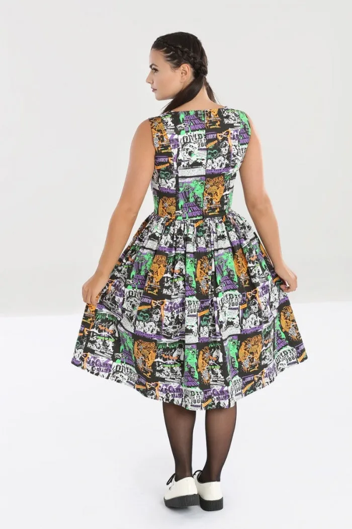 Be Afraid Swing Dress