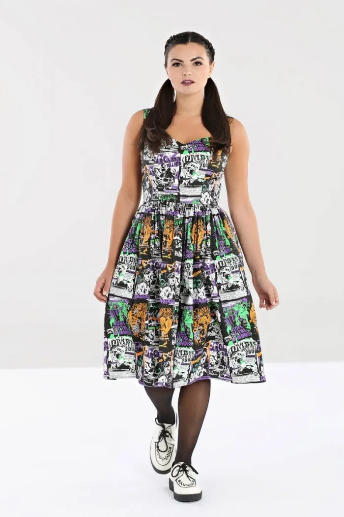 Be Afraid Swing Dress