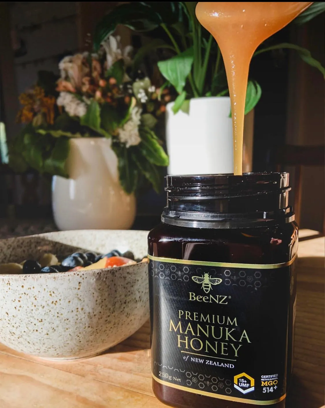 BeeNz Premium Manuka Honey (UMF 20 ) - 250g