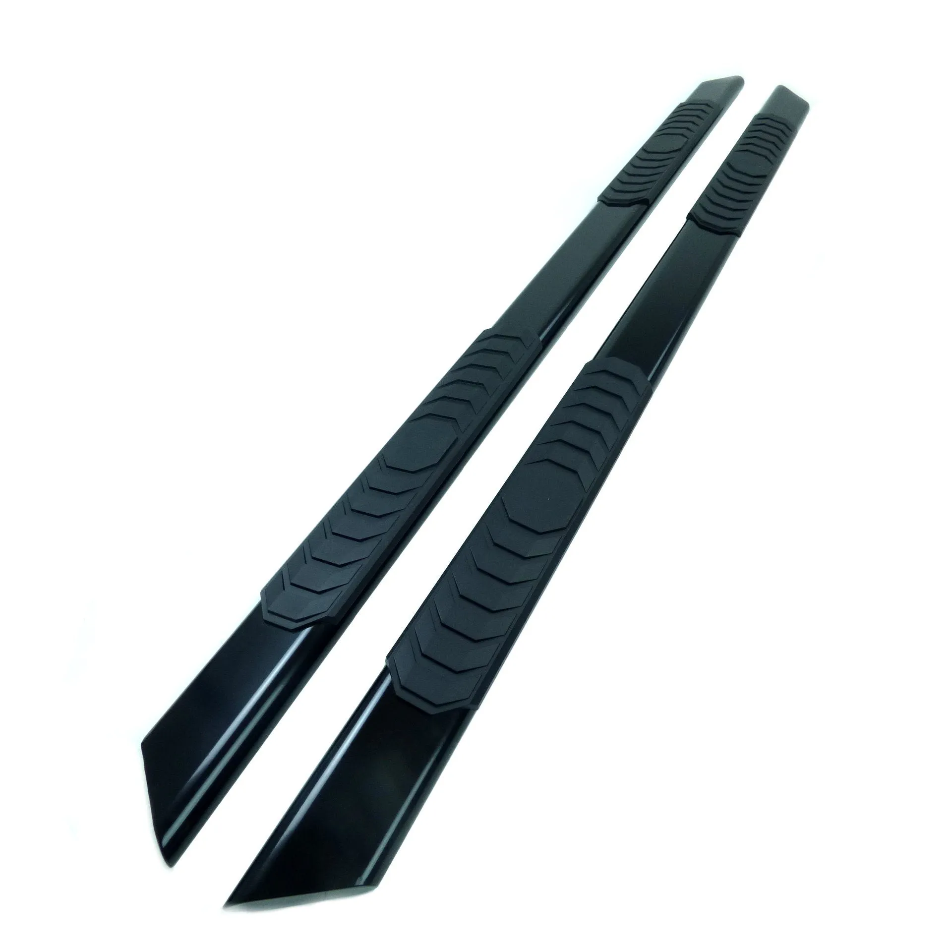 Black Sonar Side Steps Running Boards for the Land Rover Defender 110 2020 