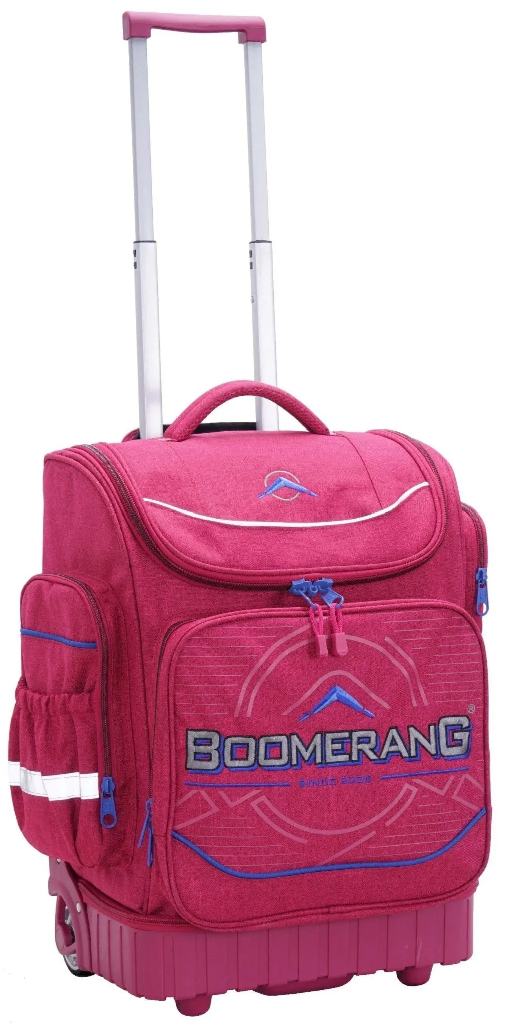 Boomerang X-Large 3 Division Trolley Backpack | Purple