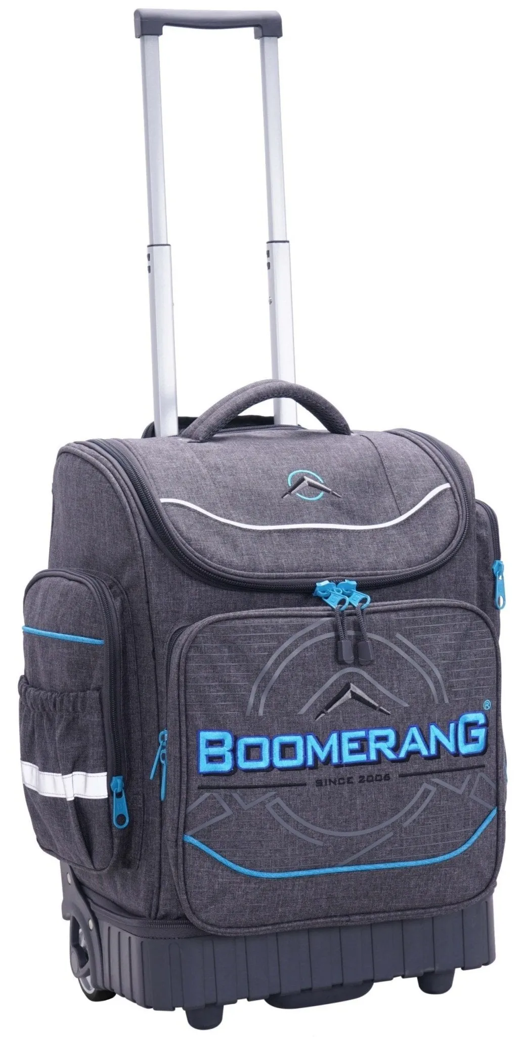 Boomerang X-Large 3 Division Trolley Backpack | Purple