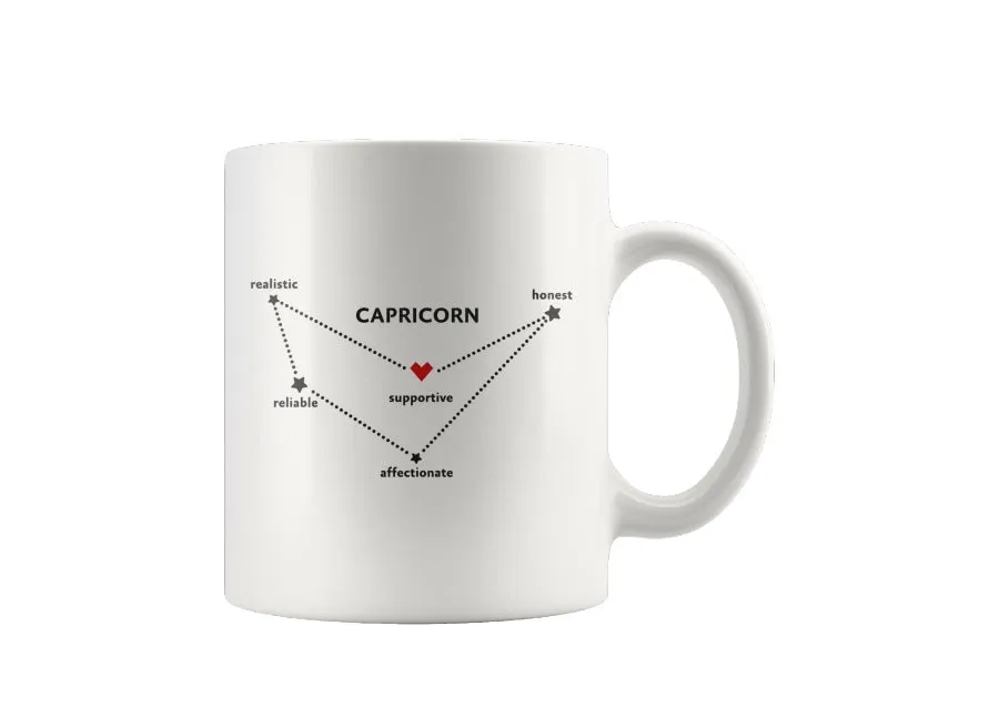 Capricorn - Star Sign Coffee Mug