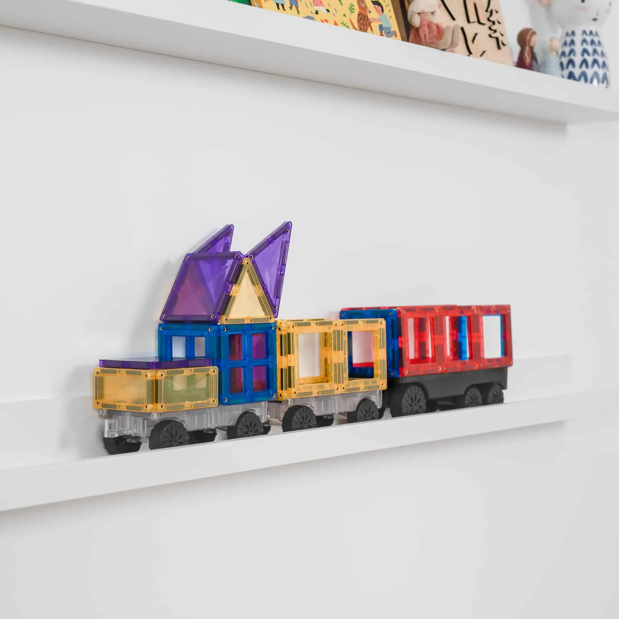 Connetix Tiles - Transport Pack 50 pc - Rainbow