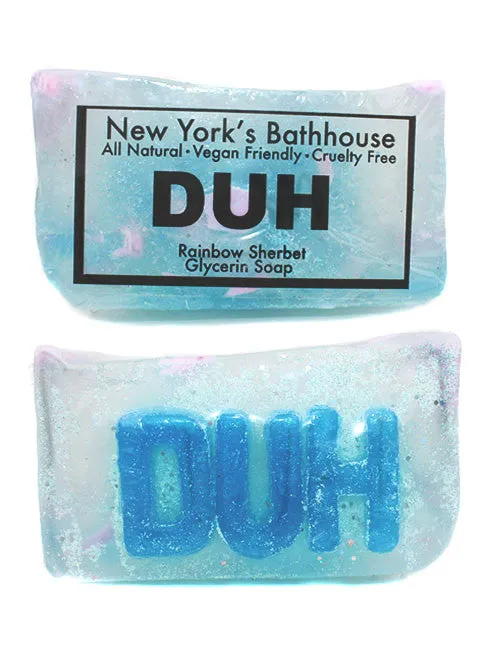 DUH Rainbow Sherbet Soap Bar