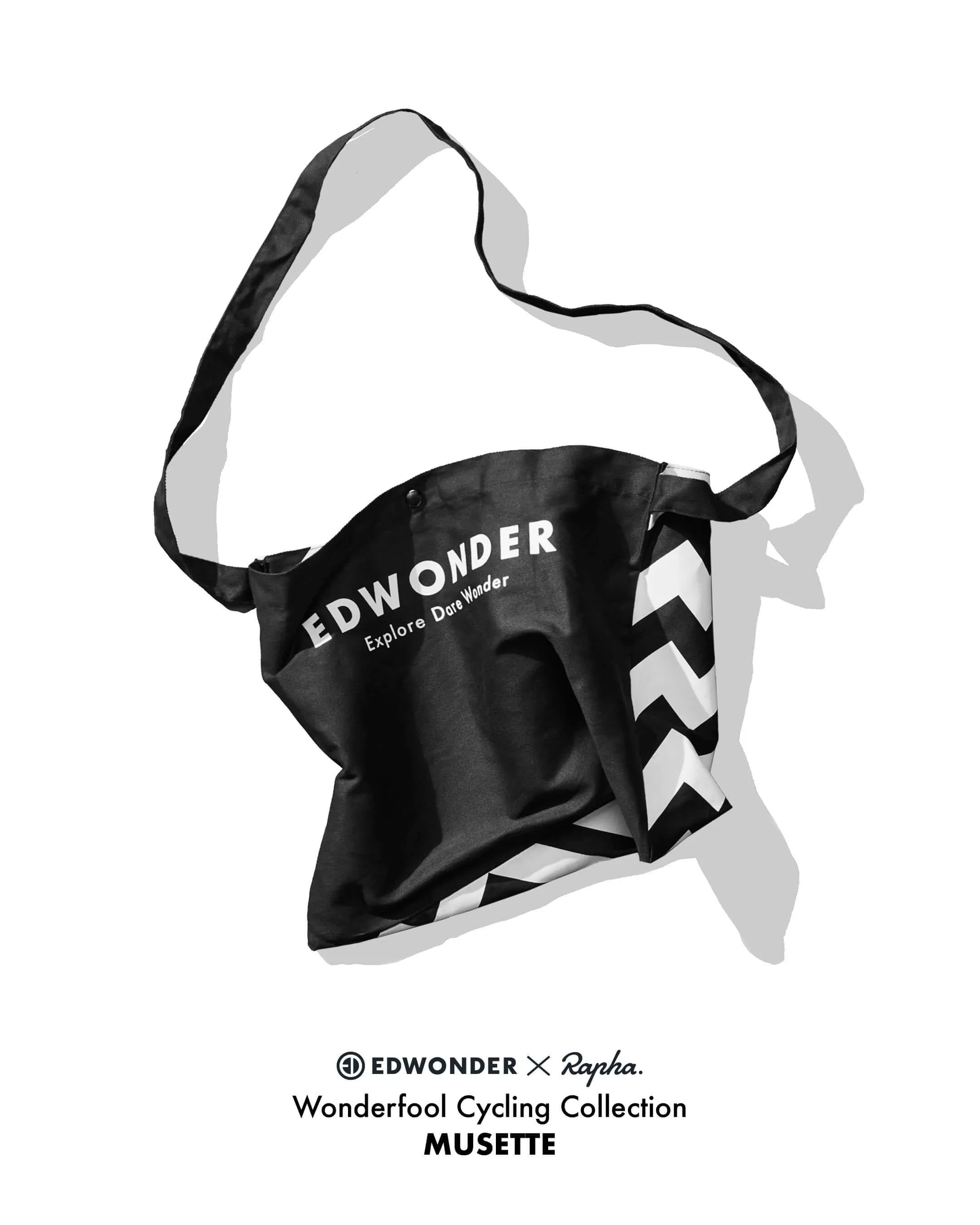 EdWonder X Rapha | Wonderfool Musette [LIMITED EDITION] - Black White