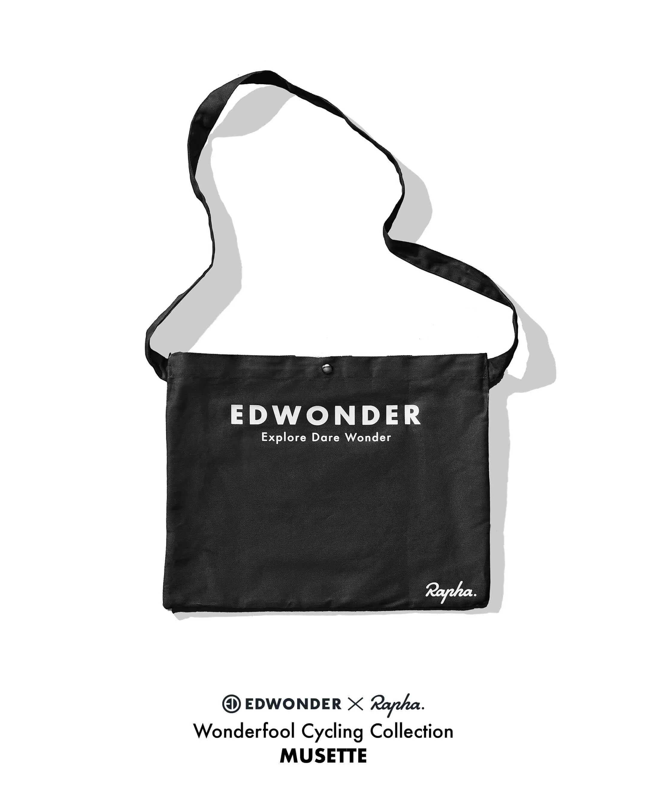 EdWonder X Rapha | Wonderfool Musette [LIMITED EDITION] - Black White