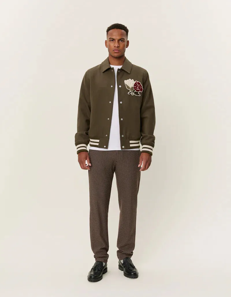 Felipe Varsity Wool Jacket