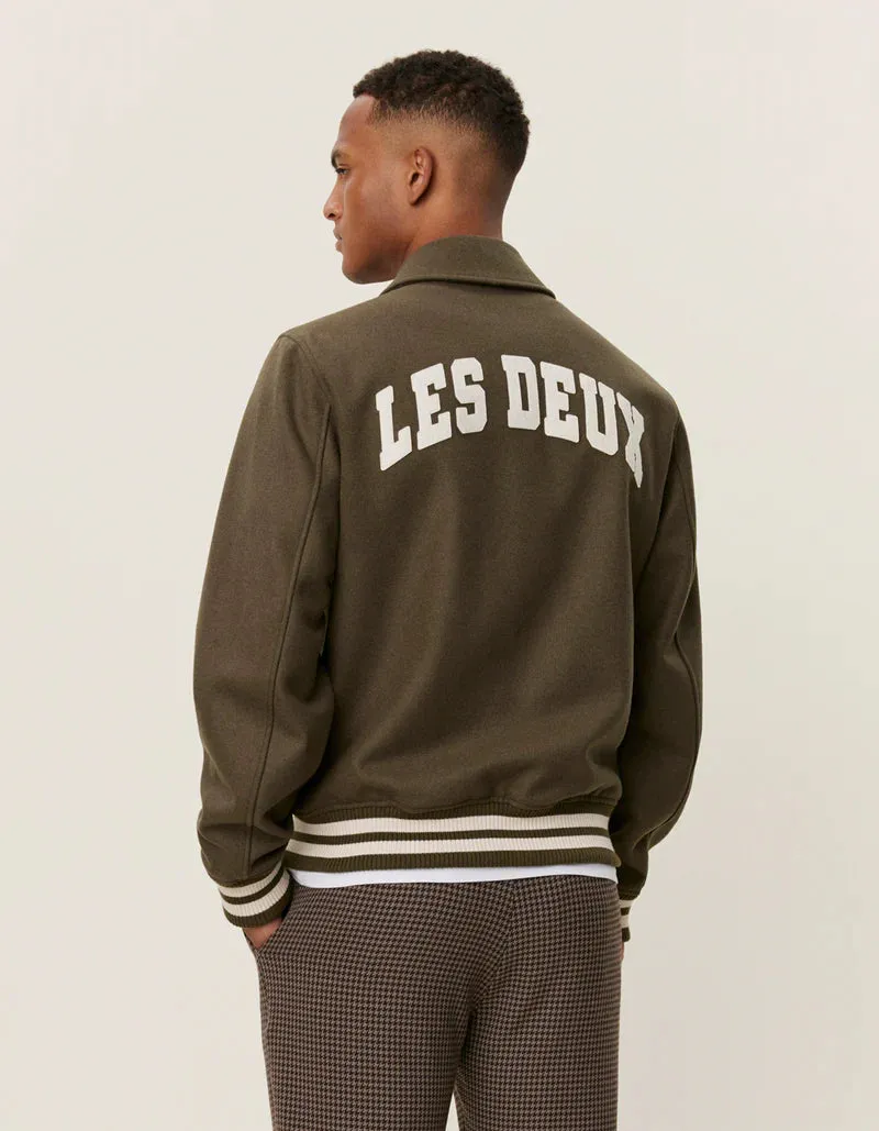 Felipe Varsity Wool Jacket