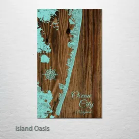 Fire & Pine Ocean City Maryland Mini Board 2024