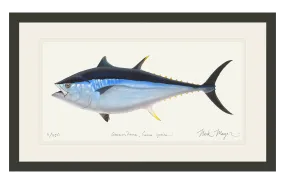 Giant Bluefin Tuna II, XXL Hand-Signed Framed Print