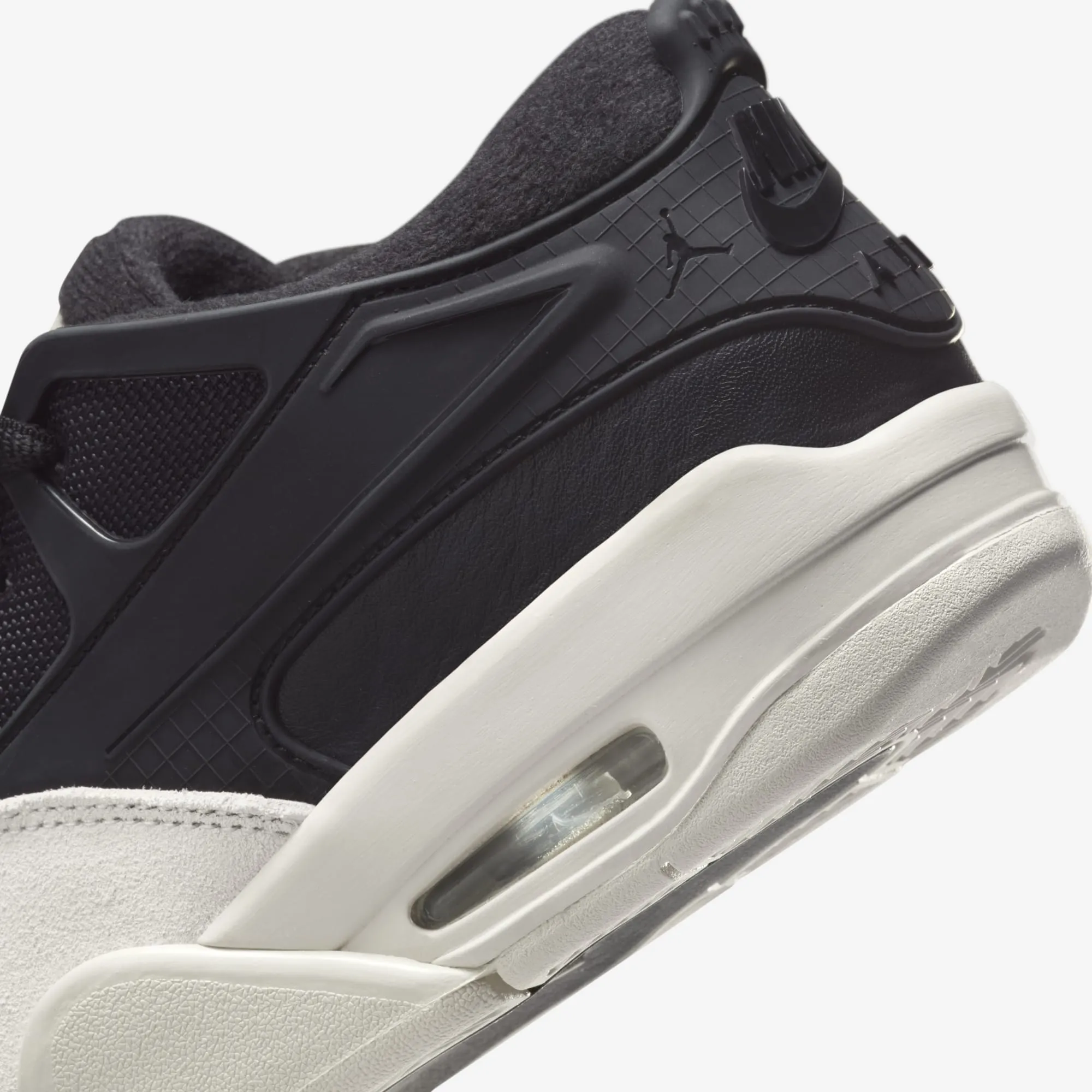 (GS) Air Jordan 4 RM 'Black / Light Bone' (2024) FQ7938-001