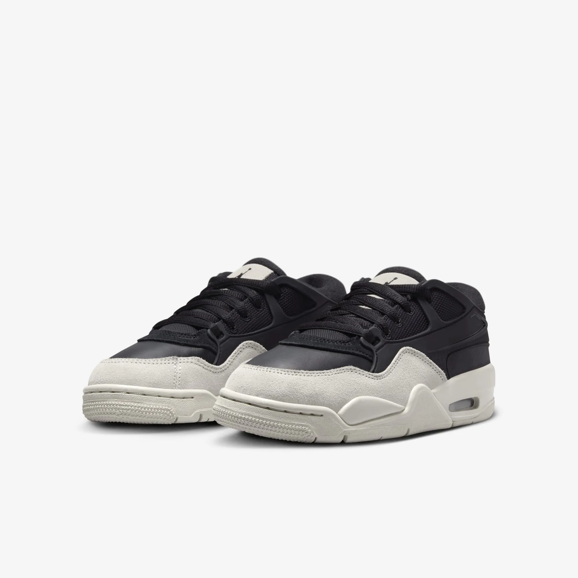 (GS) Air Jordan 4 RM 'Black / Light Bone' (2024) FQ7938-001