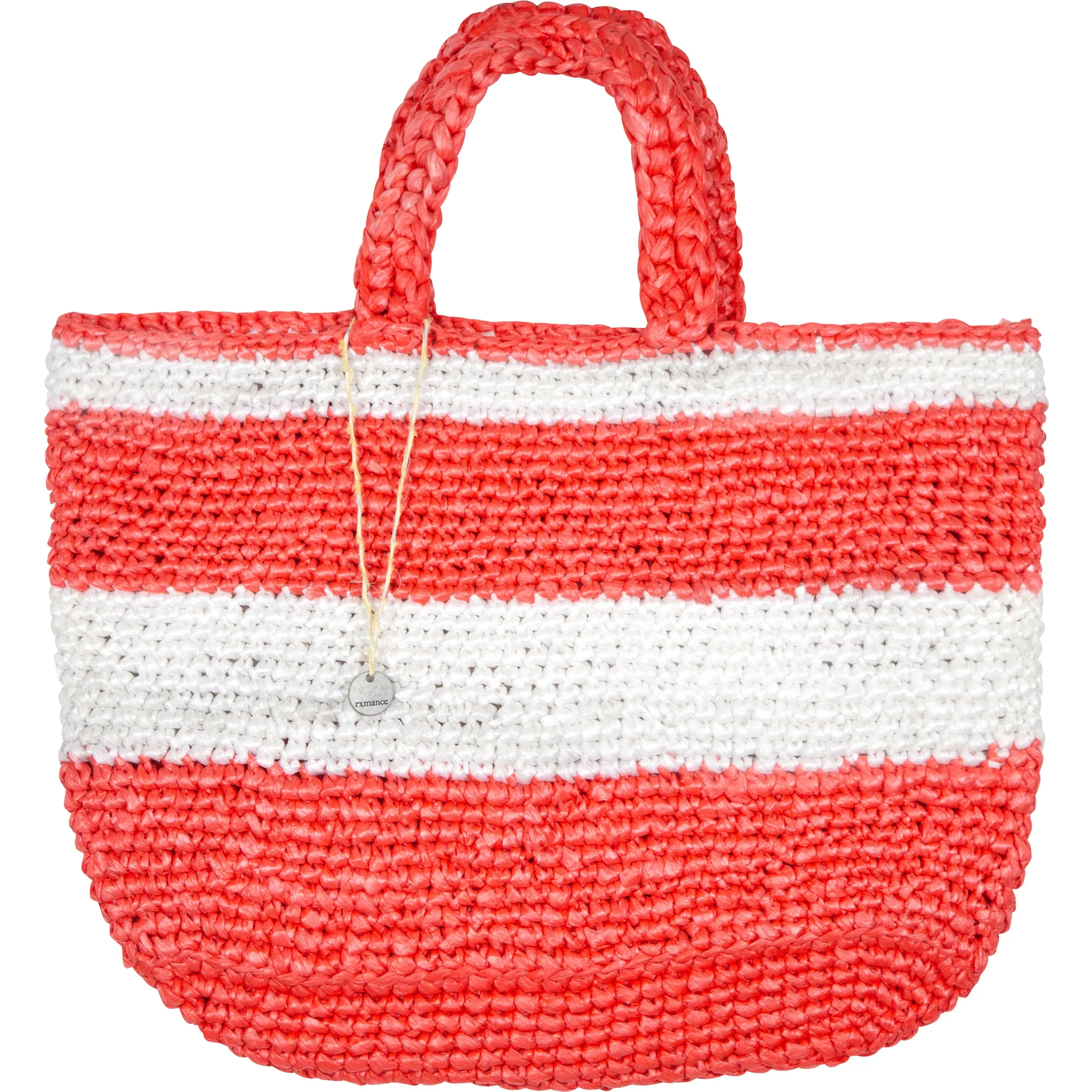 HAND WOVEN RECYCLED BEACH BAG