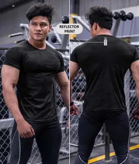 Jacquard Black Camo GymX Tee - Sale