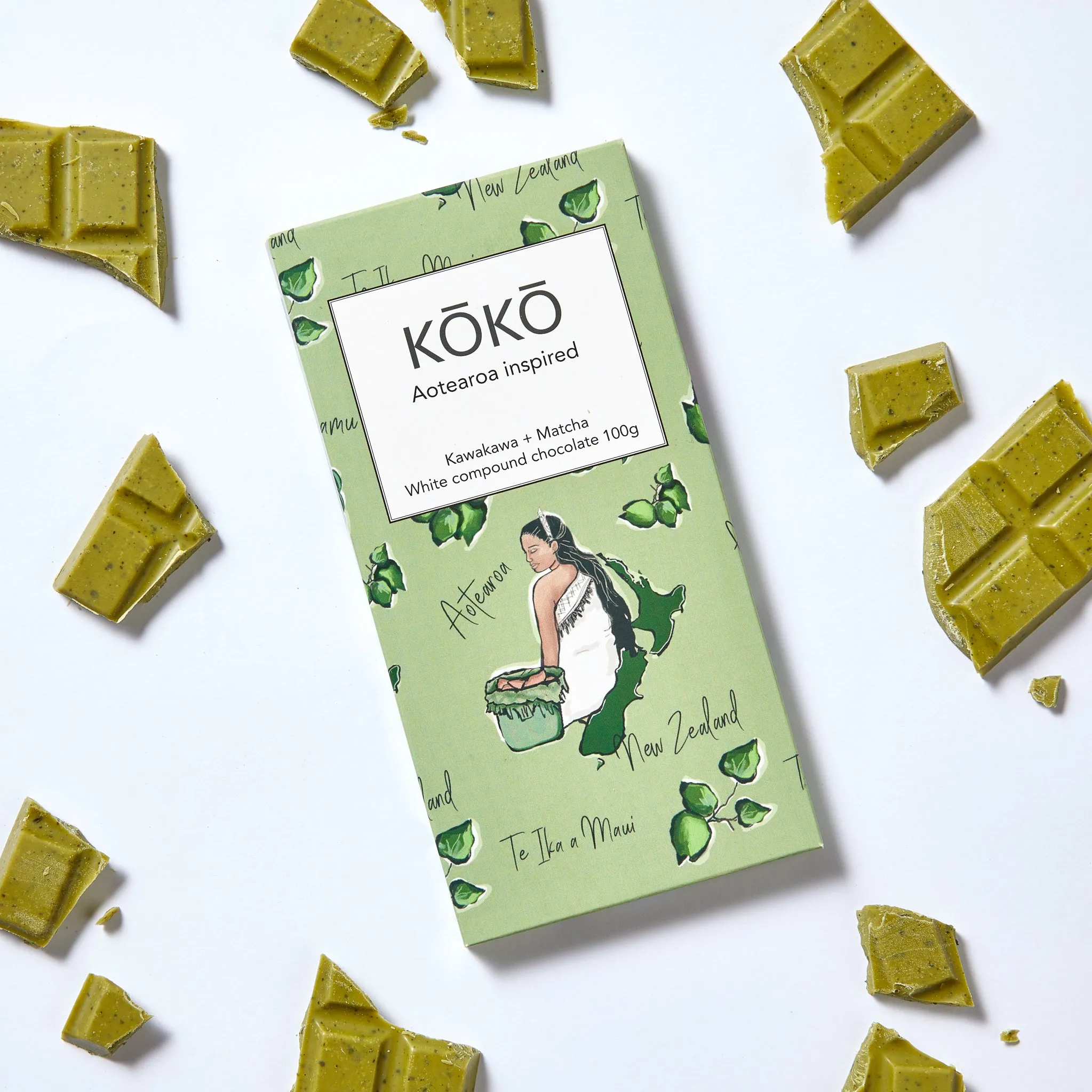 Kawakawa   Matcha White Chocolate