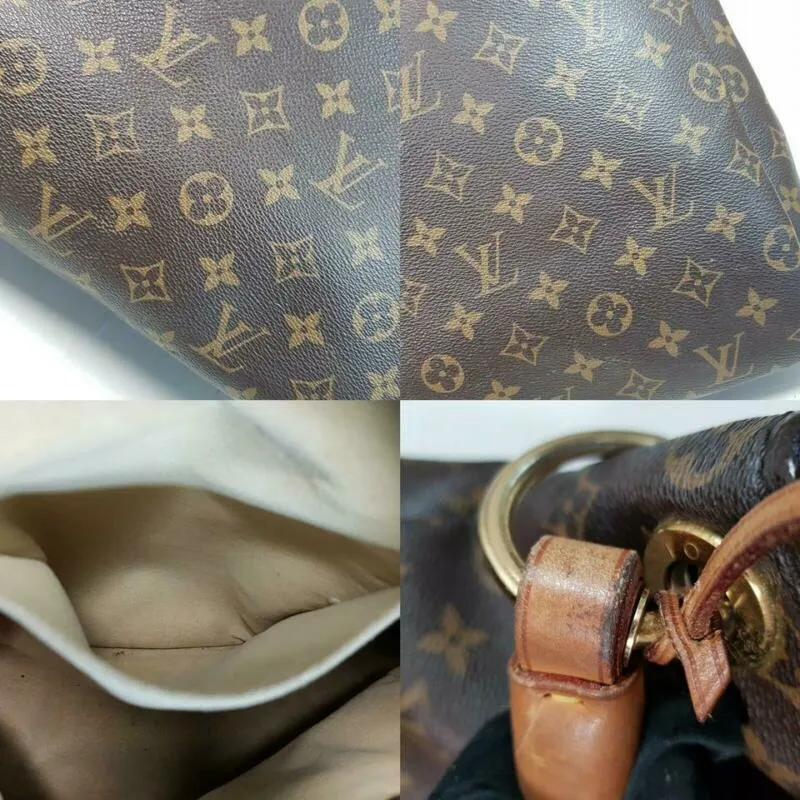 Louis Vuitton Artsy Mm Brown Monogram Canvas Hobo Bag