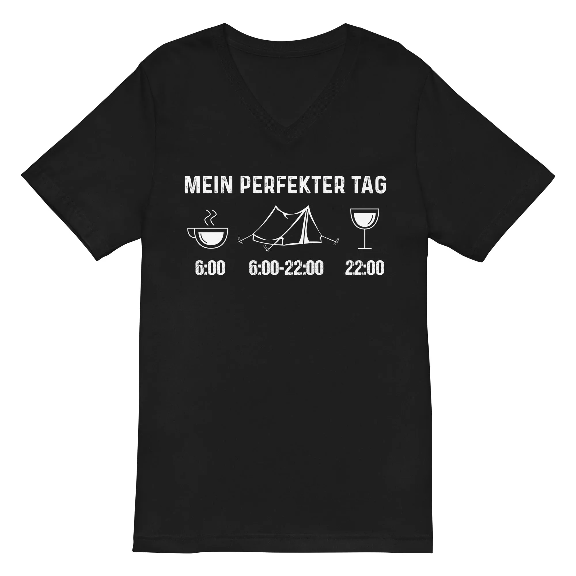 Mein Perfekter Tag 1 - Herren V-Neck Shirt