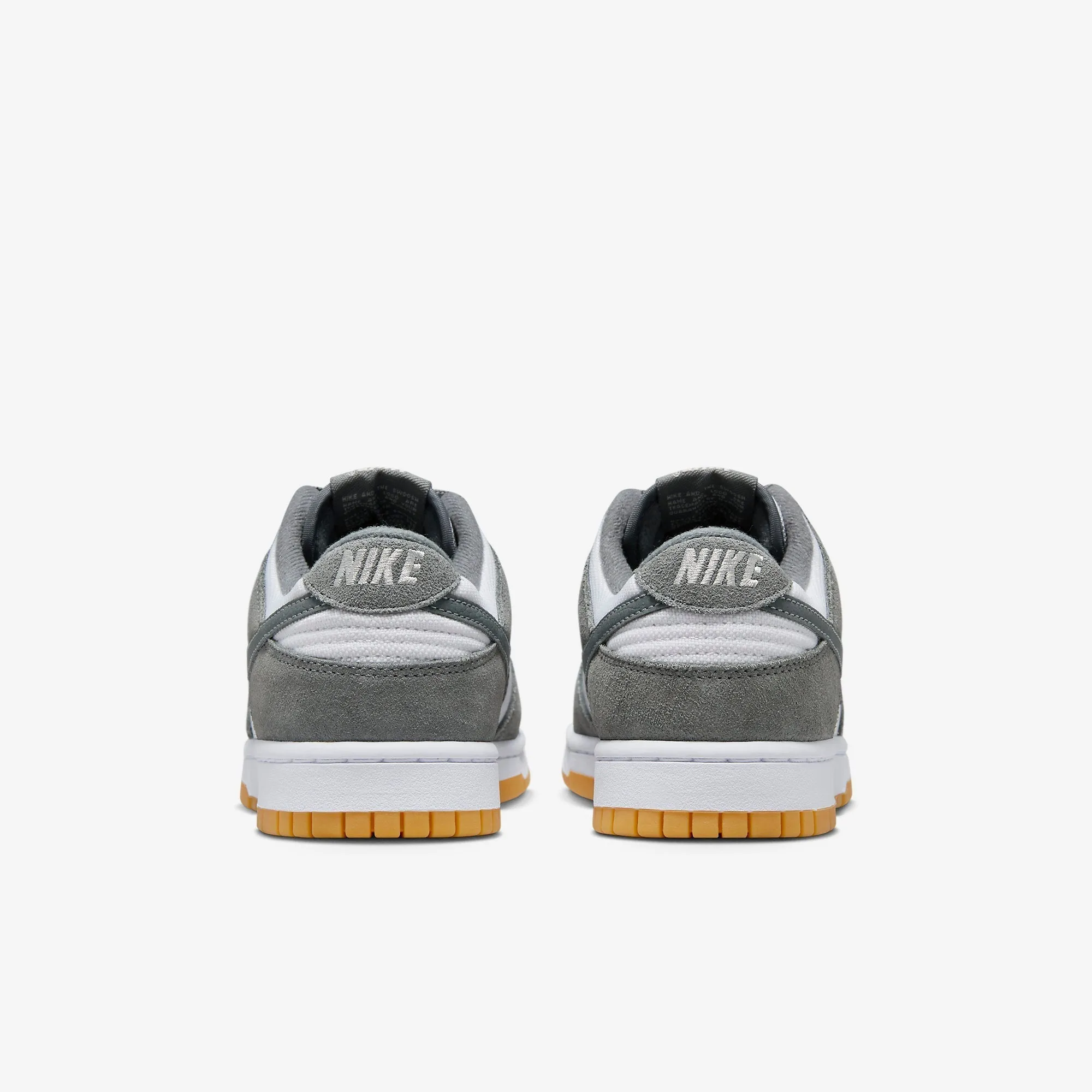 (Men's) Nike Dunk Low 'Grey Gum / 3M Reflective Swoosh' (2023) FV0389-100