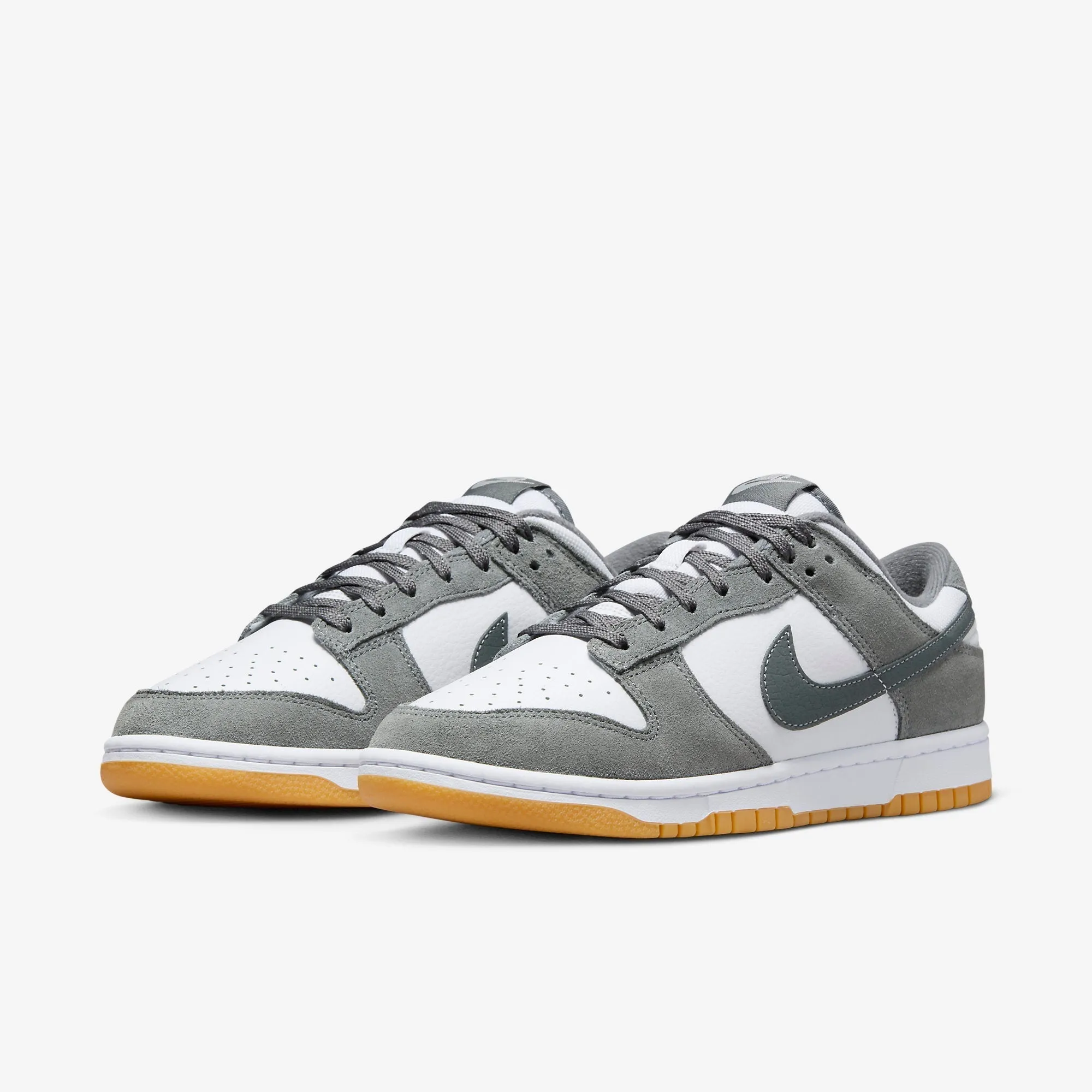 (Men's) Nike Dunk Low 'Grey Gum / 3M Reflective Swoosh' (2023) FV0389-100