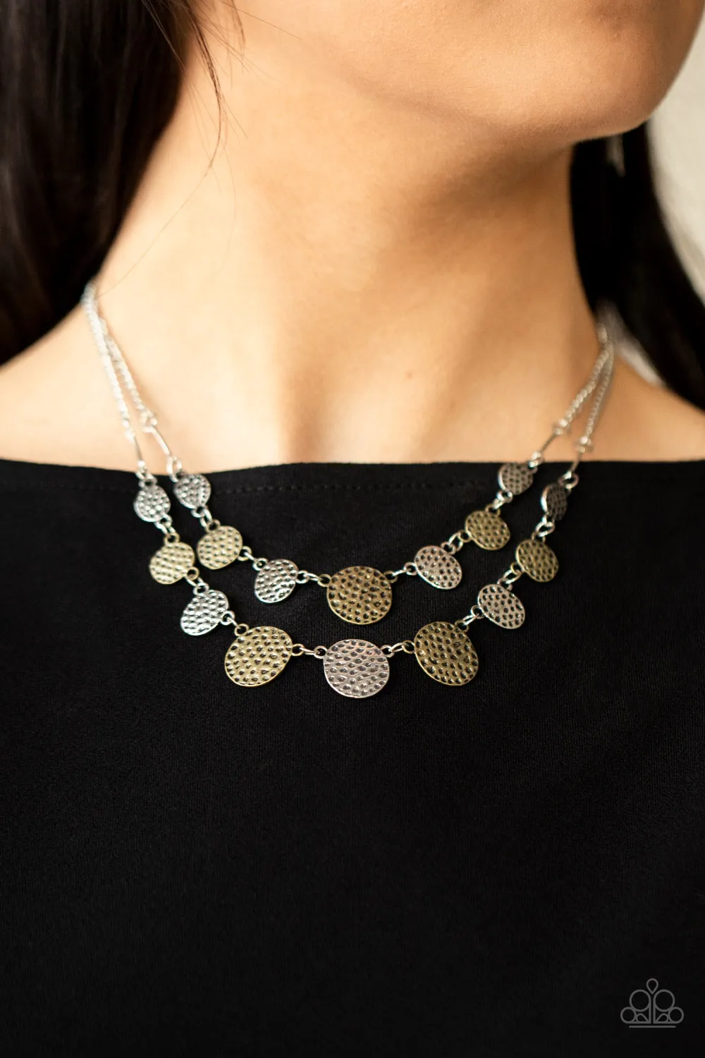 Paparazzi Necklace ~ Pebble Me Pretty - Multi