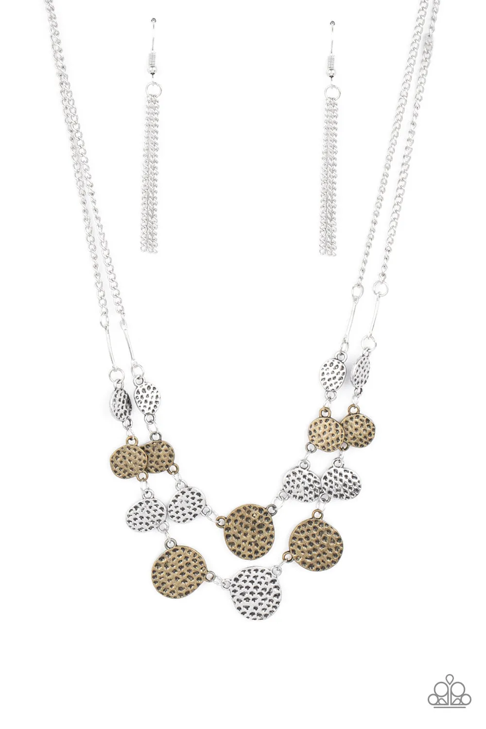 Paparazzi Necklace ~ Pebble Me Pretty - Multi