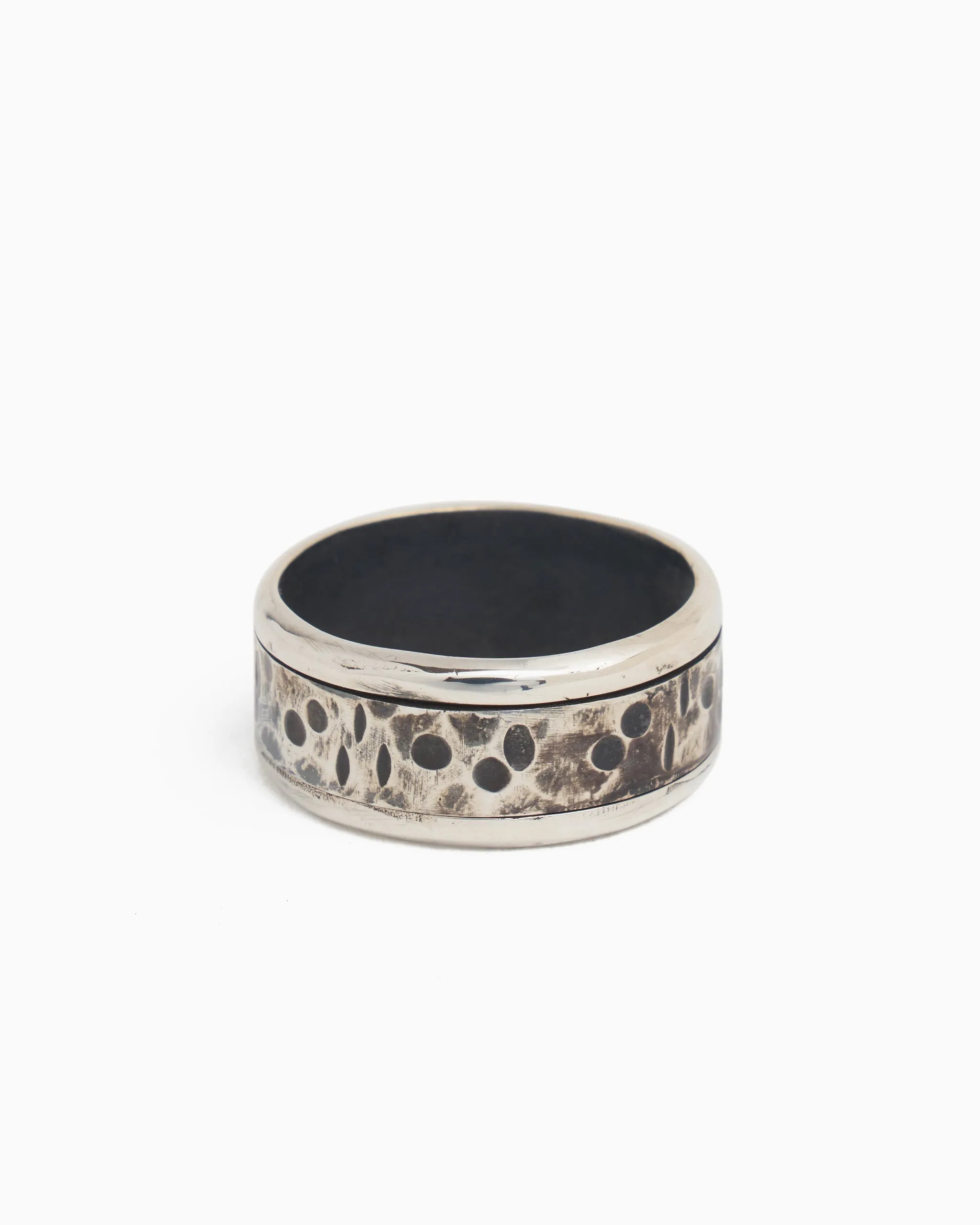 Pirate Texture Spinner Ring