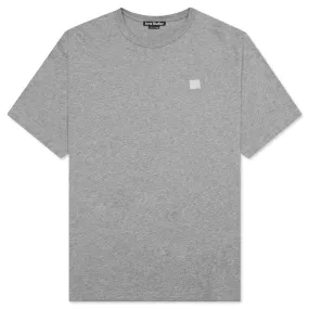 Relaxed Fit T-Shirt - Light Grey Melange