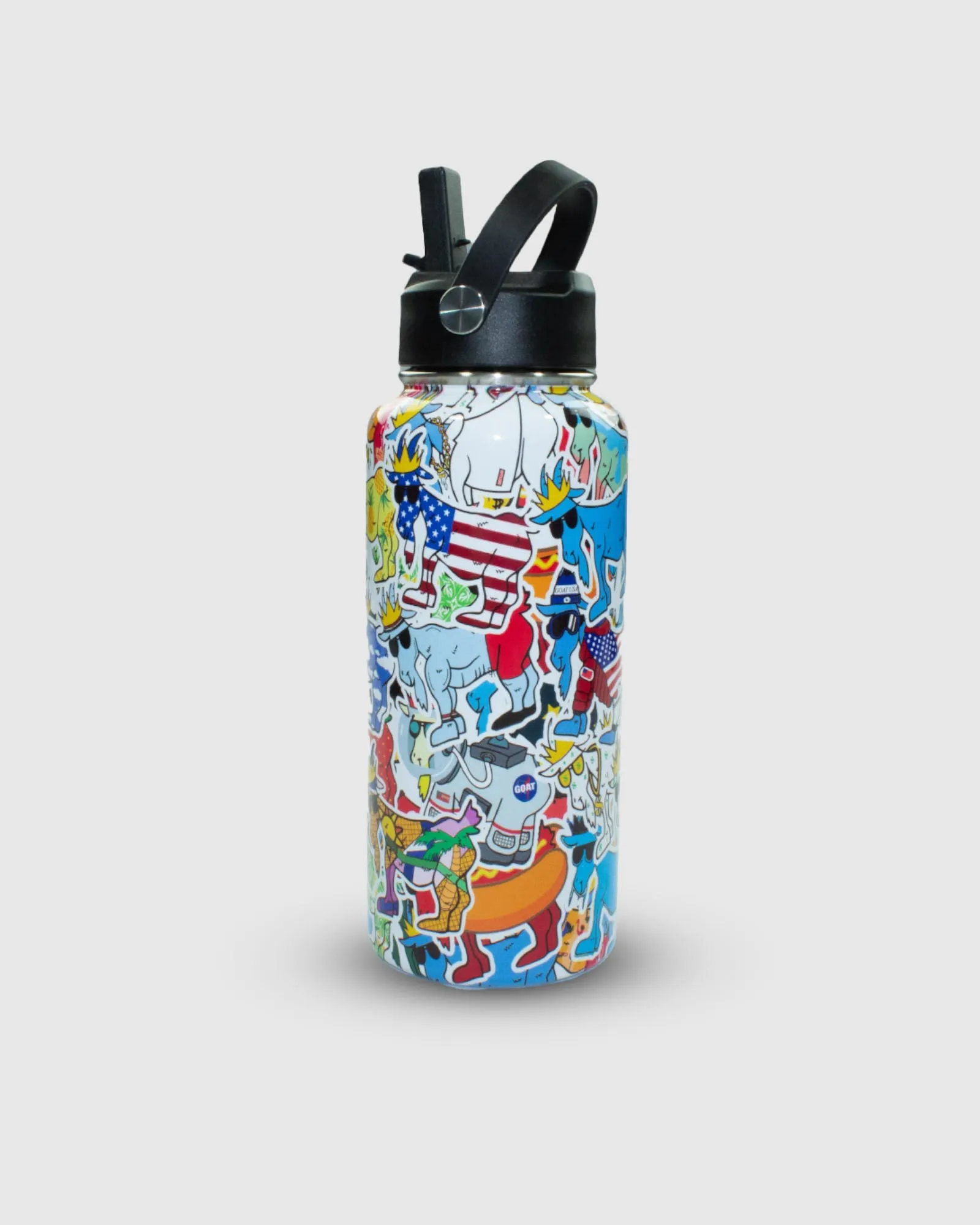 Sticker Wrap Water Bottle