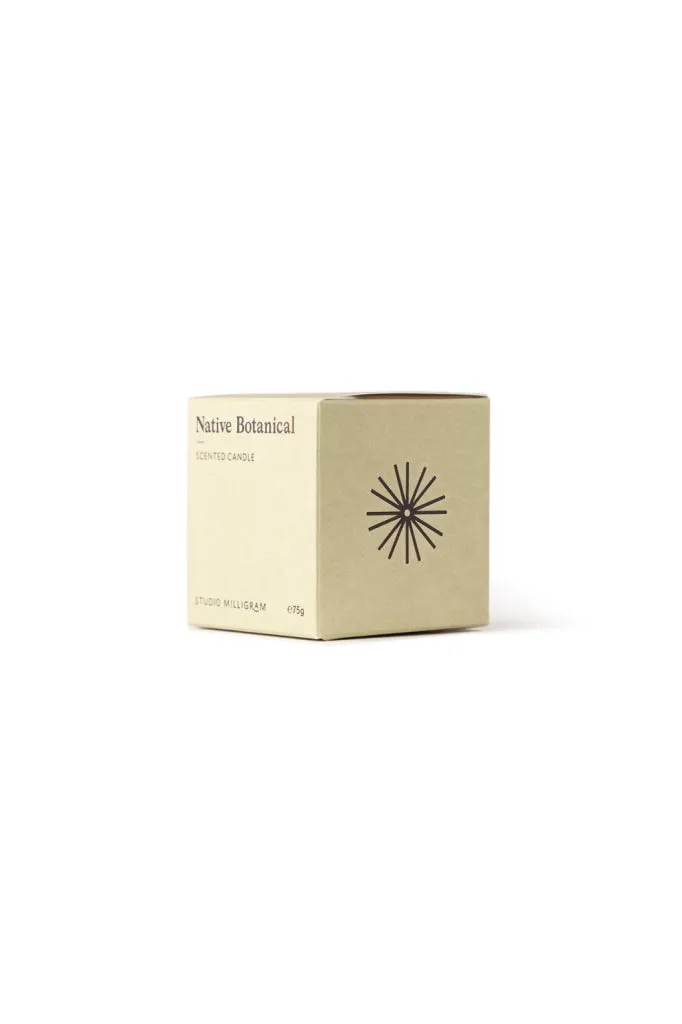 Studio Milligram - Scented Candle - Native Botanical - 75g