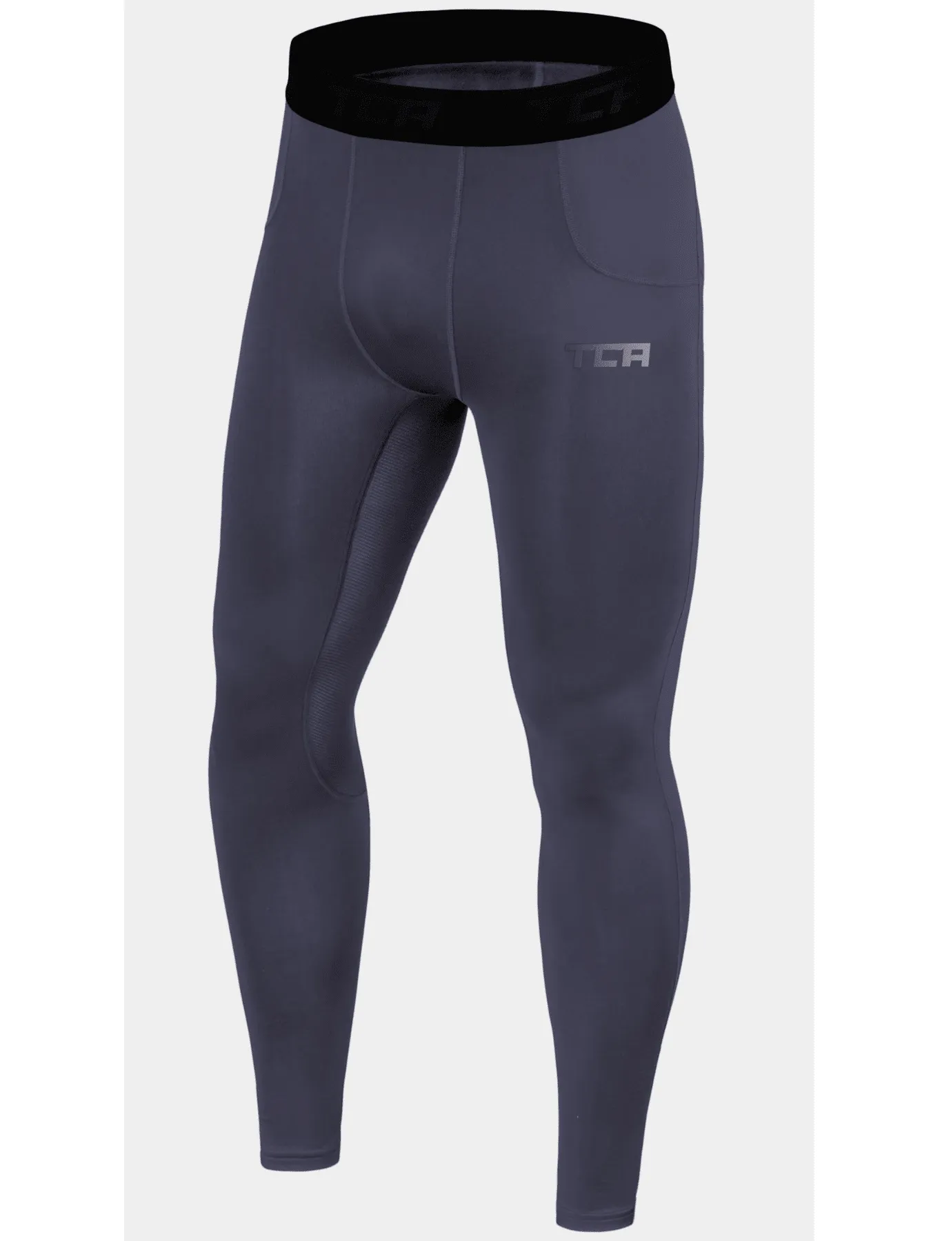 SuperThermal Compression Base Layer Tights For Boys With Brushed Inner Fabric & Side Pocket