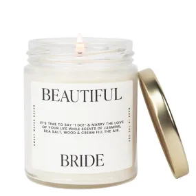 SWEET WATER DECOR | Beautiful Bride Candle - 9oz