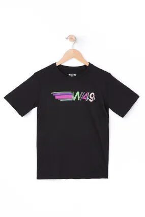 West 49 Youth Flashy Fast Logo Tee